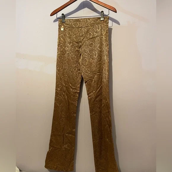 HUNTERS & GATHERERS PYTHON PRINT PANTS - Picture 1 of 7